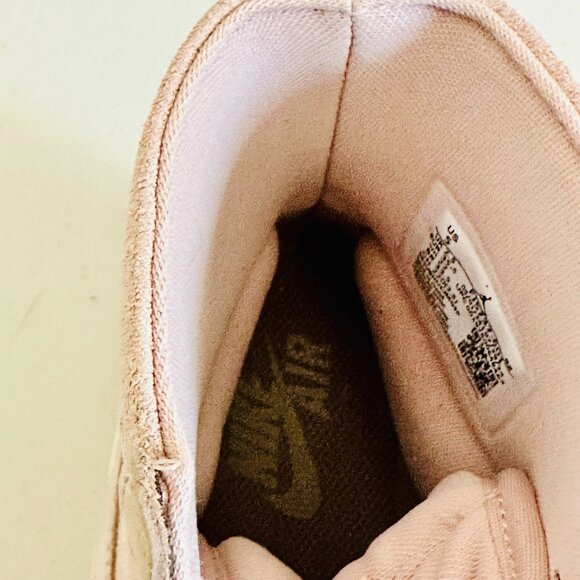 NEW NIKE AIR JORDAN 1 BROOKLYN  HIGH TOP LIGHT PINK BARBIECORE BOOTS - Picture 10 of 11